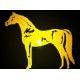 Reflective Vinyl Arabian Horse