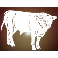 Reflective Vinyl Bull