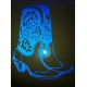 Reflective Vinyl Cowboy/girl Boots