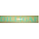 Reflective Vinyl "DILLIGAF" Bumper Sticker Signage