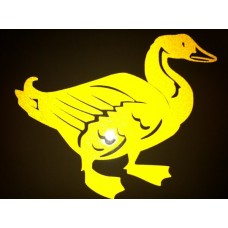 Reflective Vinyl Duck