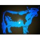 Reflective Vinyl Highland Cattle