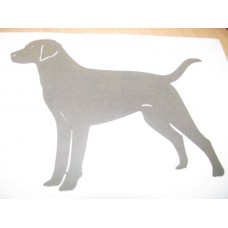 Reflective Vinyl Labrador Retriever 