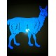 Reflective Vinyl Llama