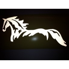 Reflective Vinyl Horse Decal Sticker