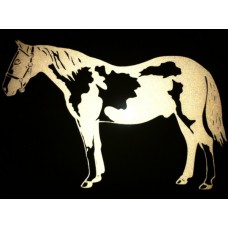 Reflective Pinto Horse