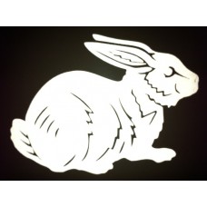 Reflective Vinyl Rabbit