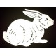 Reflective Vinyl Rabbit