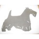 Reflective Vinyl Scottish Terrier