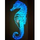 Reflective Vinyl Seahorse