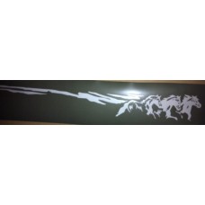 Vinyl Stencil For Nursery/Office, Kids - Running Horses