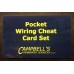 Trailer Wiring Cheat Card Set of 5 in Clear Case and Numbered