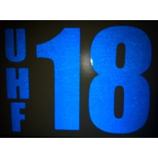 Reflective UHF Decal B