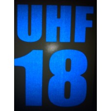 Reflective UHF Decal C